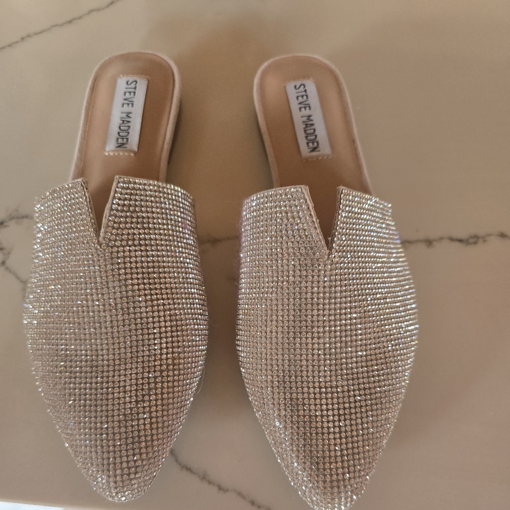 Steve Madden Silver Women's Mules